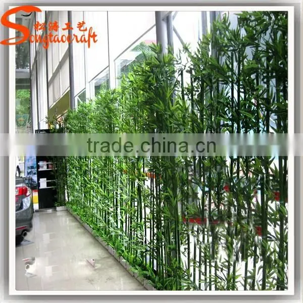indoor resturant decorative fake plant artificial bamboo for sale