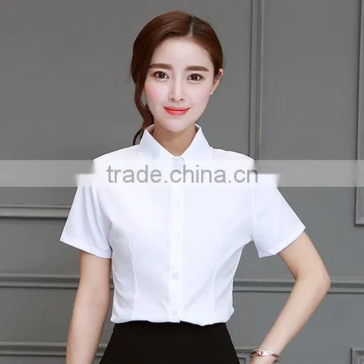 made to measure cotton shirt for office women