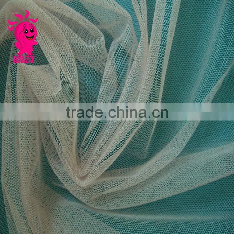 Nylon mesh fabric nylon square mesh net fabric grid quadrate PA Polyamide fabric for women kerchief headband Gauze turban scarf