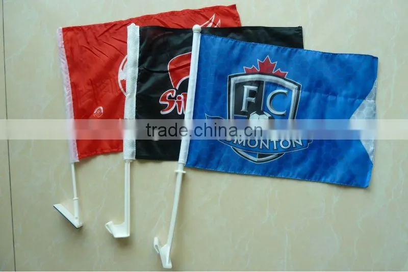 printed polyester car window flags