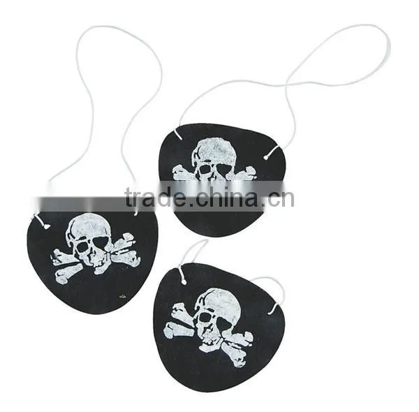 PARTY FAVORS FELT PIRATE EYE PATCHES FOR DRESS UP THEME PARTY