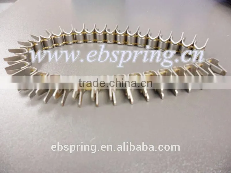 Pneumatic clinching gun for clinching spring of mattress and sofa