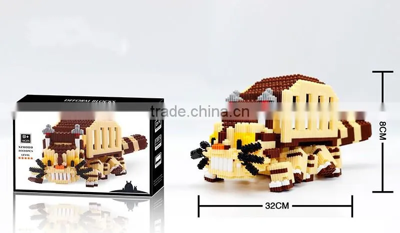 Hot Sale Cartoon Figure Mode 3D Mini Diamond Blocks Educational Building Blocks Toys for Childrens Gift Toys