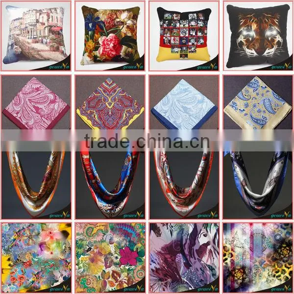 Cotton Pink With Black Flower Design Handkerchief