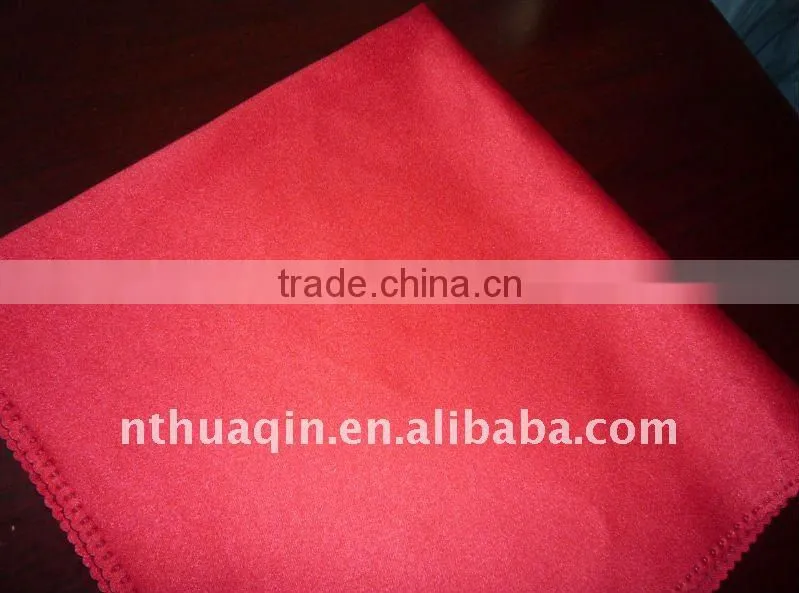 wedding satin table napkin hotel satin napkin for banquet