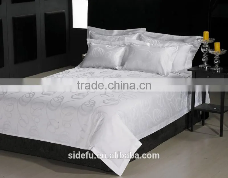 5-Star Hotel Satin Bed Sheet Bedding Set 100% Cotton