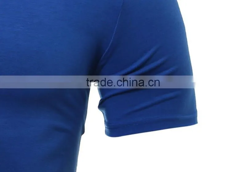 Men's Sports Gym Short Sleeve T-shirt Casual Basic Tops Tee