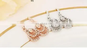 2017 Peacock Rings Rose Gold Platinum Plated Top Genuine Austrian Crystals Fashion Women Wedding Bridal Party Jewelry