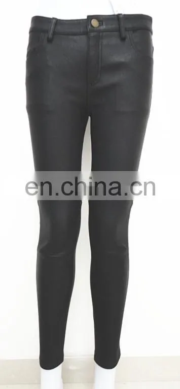 wholesale sexy stretch leggings stretch lamb leather pants stretch pants for women