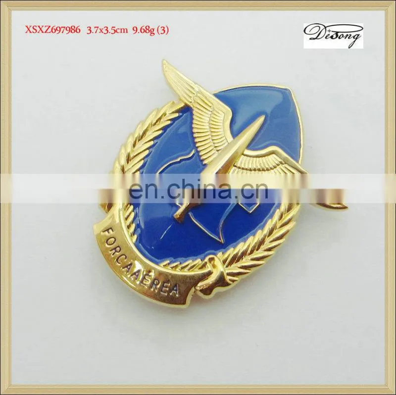 XSXZ697986 Wholesale enamel lapel pin manufacturers china, eagle logo badge emblem