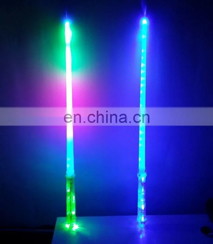 Hot selling multicolor led flashing stick for Christmas gift toy supplies and concert decoration