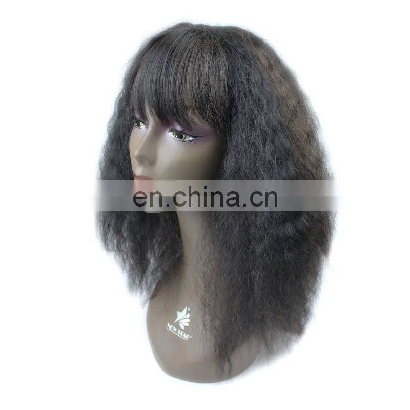 Tianrun kinky straight braided full lace wigs lace front wigs