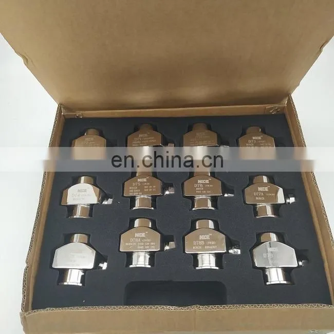 BEACON MACHINE 12 pcs diesel injector adaptor injector holder cr injector assembly tools