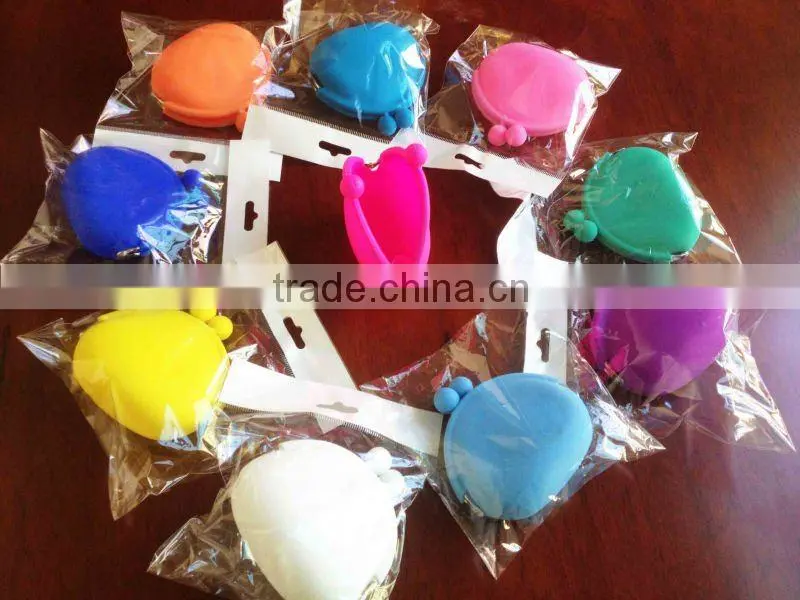 attractive lady cheapest mighty purse fancy silicone coin purse for pocket