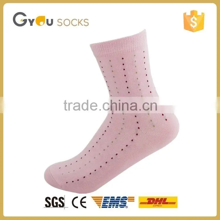 Wholesale custom Jacquard combed cotton men women tube socks