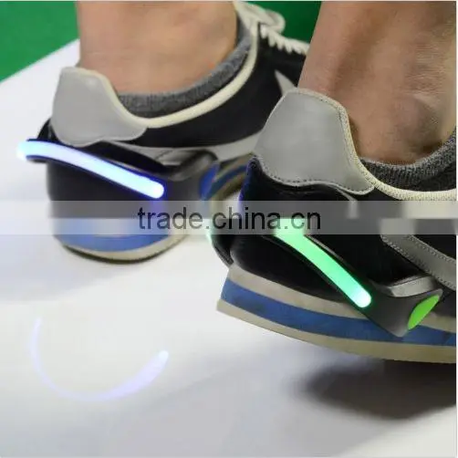 Outdoor Portable Bike Cycling Sports Safety Signal Shoes Wrist LED Light Clip