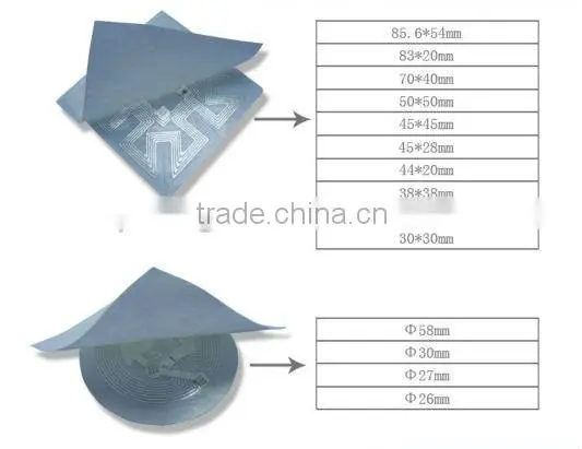Metal Isolation NFC Stickers for Mobile Payment