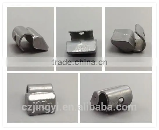Epoxy coated zinc clip on wheel weight for alloy car rims