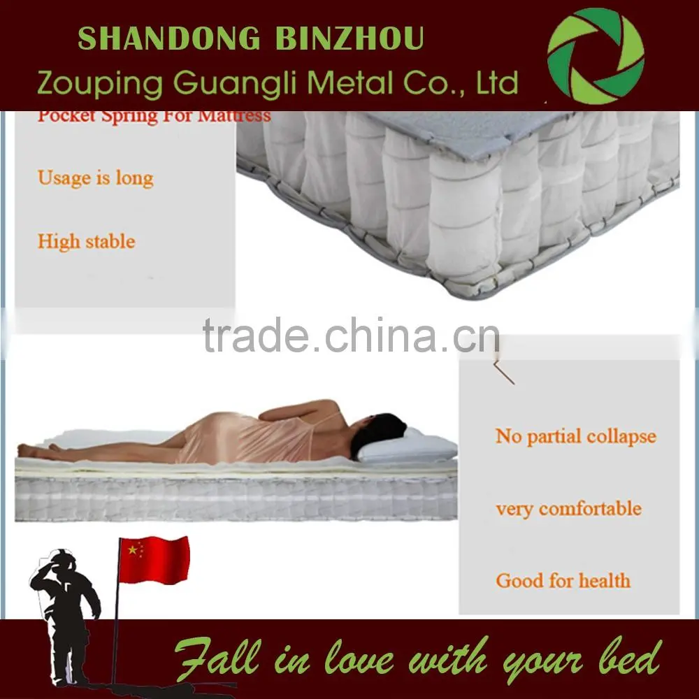 China Health Pocket spring bed company with micro pocket spring for xxxn mattress