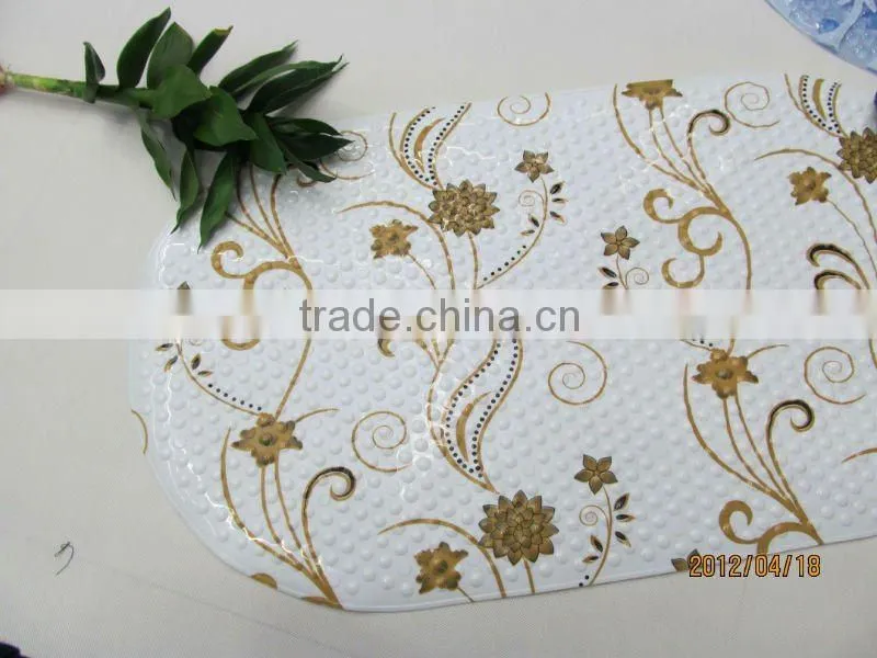 Plastic transparent floor mat pvc rug mat