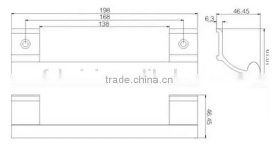 TSL001aluminium accessories door and window handles
