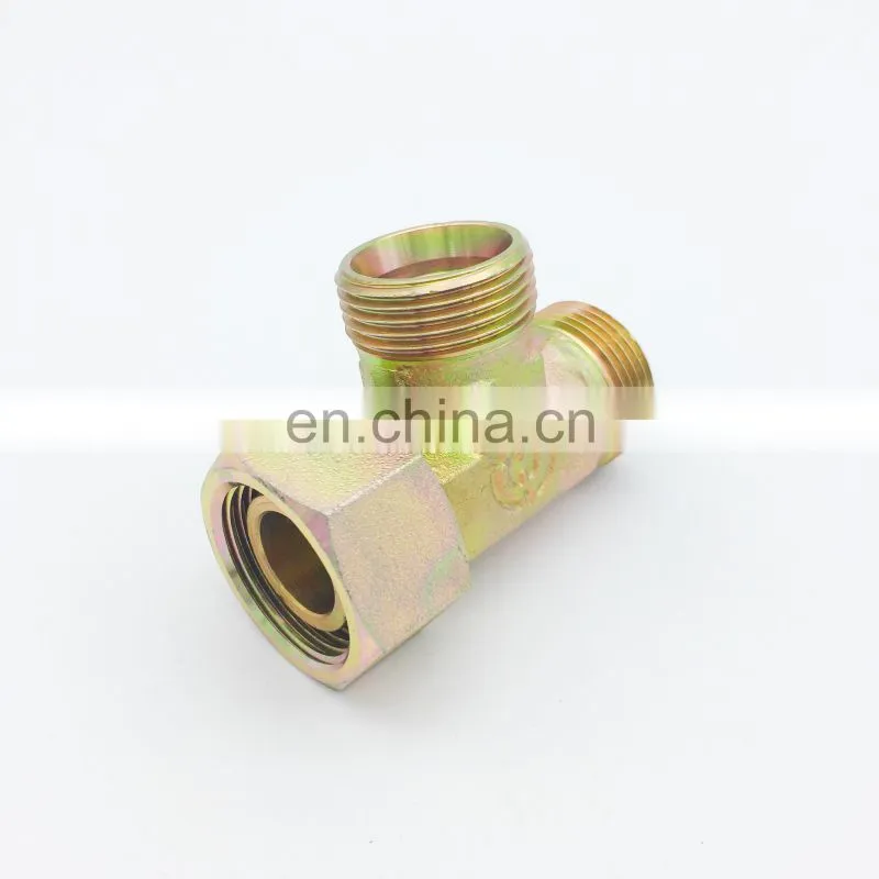 High Quality Swivel Nut Run Pipe Connection Tee Fitting connection pipe