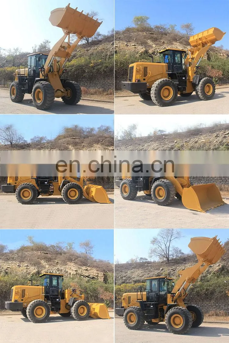 Payloader Wheel loader with coal bucket 4.5 m3, wheel loader 956