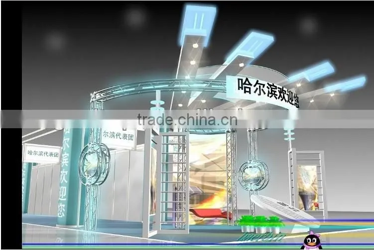 aluminum 6082-T6 truss stage curved truss