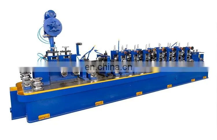 Nanyang high speed and high precision ERW steel pipe making machine tube mill line for urban water pipe