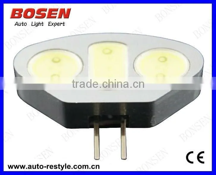 2013 new product 3w high power indoor G4 lamp BOS-G4D-3W