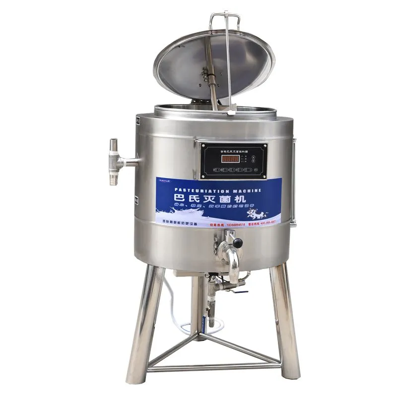 Small Scale Commercial Use 50L Liquid Juice Milk Pasteurization tank Pasteurizing Machine