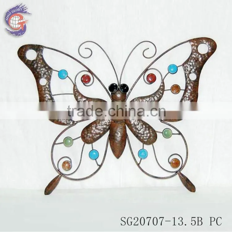 metal butterfly wall decor
