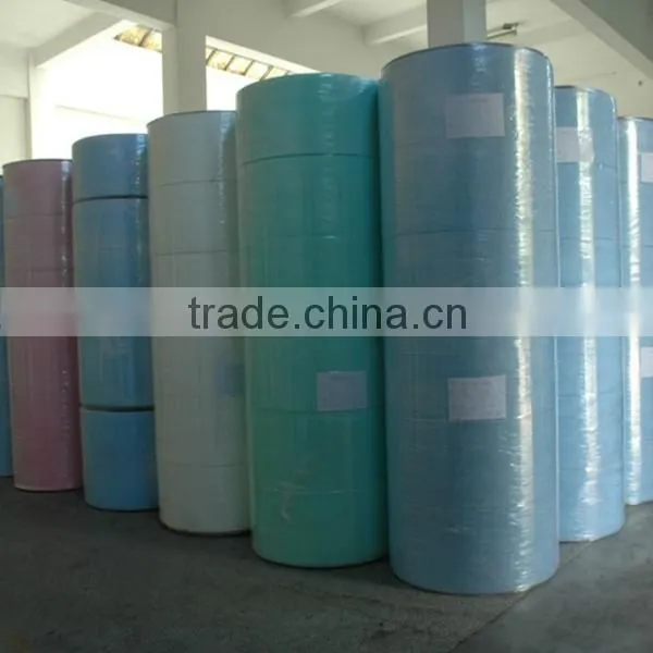 green and blue hydrophobic surgical gown fabric for medical cloth