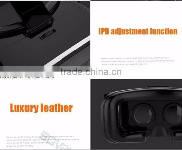 2016 New Generation Shinecon VR Virtual Reality 3D Glasses Video Player, Mobile Cinema 3D Headset