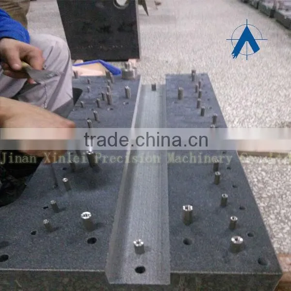 High Precision DIN000 Machinery Components cast iron t-slot bed plate