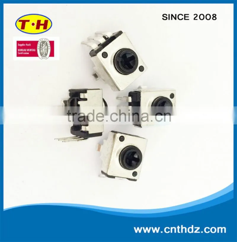 9MM b500k low cost rotary potentiometer with switch light switch