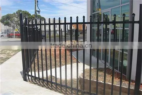 wrought iron fence
