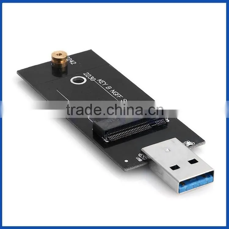 External USB3.0 to 2230/2242mm M.2 NGFF SSD Enclosure Storage Case