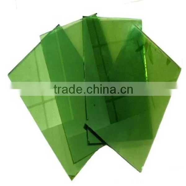 Bronze, blue, Green tinted glass and reflective glass
