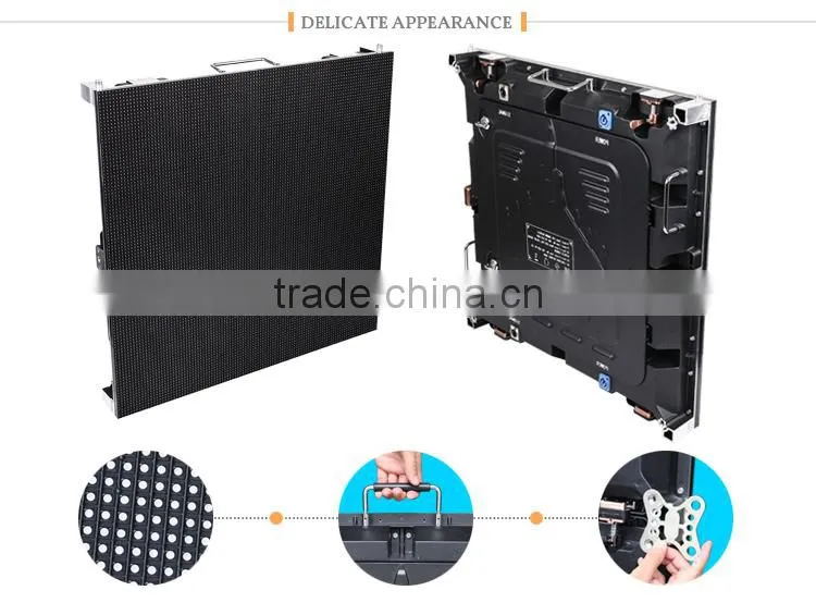 2015 New Aluminum diecast Indoor led screen 5050 smd led display screen indoor