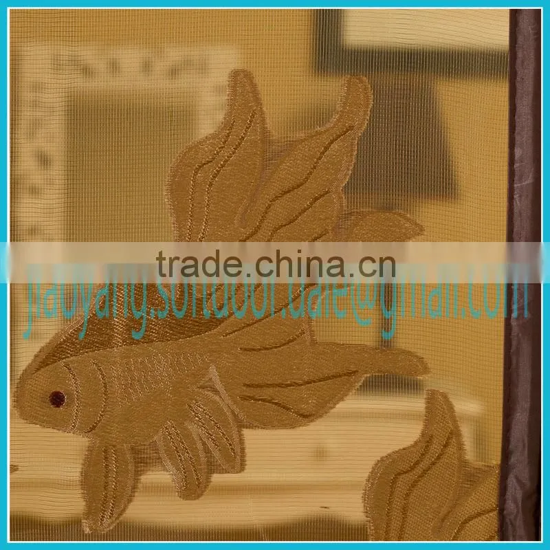 Emboidery mosquito fly door