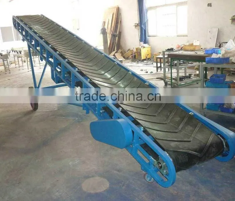 China Factory Supply Inclined Conveyor Belt For Plastic Bottles