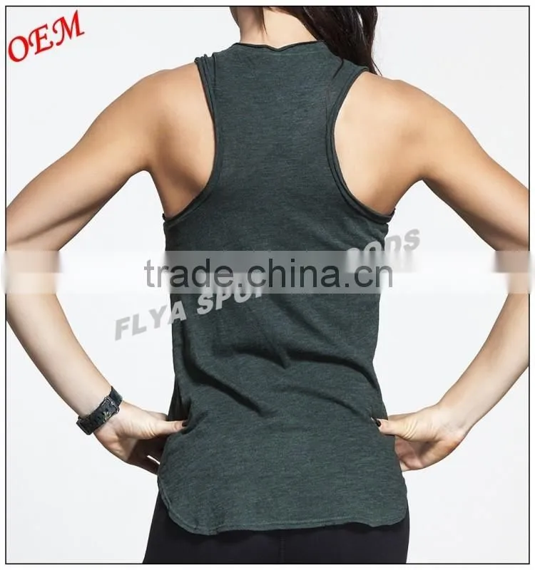 women fitness yoga tank top running sport singlet women wholesale tank top