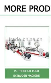 ABS plastic extrusion machinery and plastic extruder