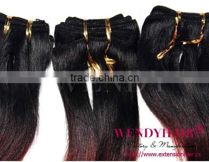 Alibaba China Wholesale and Retail Cheap Price Ombre Two Tone Color Malaysian Hair