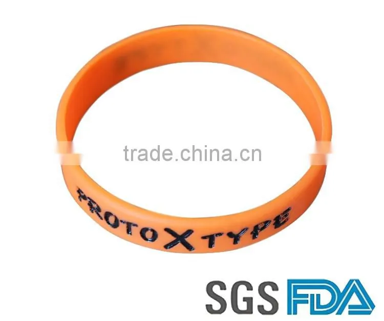BPA Free Silicone Bracelet, Cheap silicone wristband