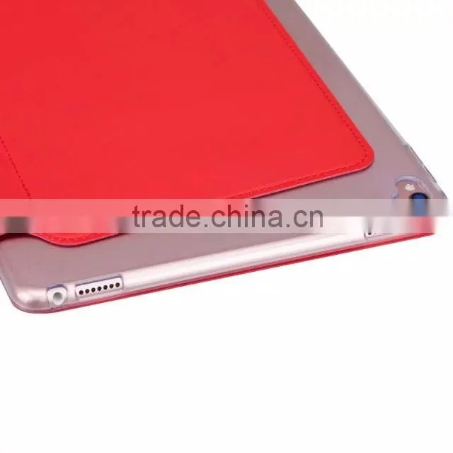 Momax For iPad Pro 9.7 Frosted Leather Folding Stand Tablet PU Leather Sleep Function Case For iPad Pro 9.7" TB-0356