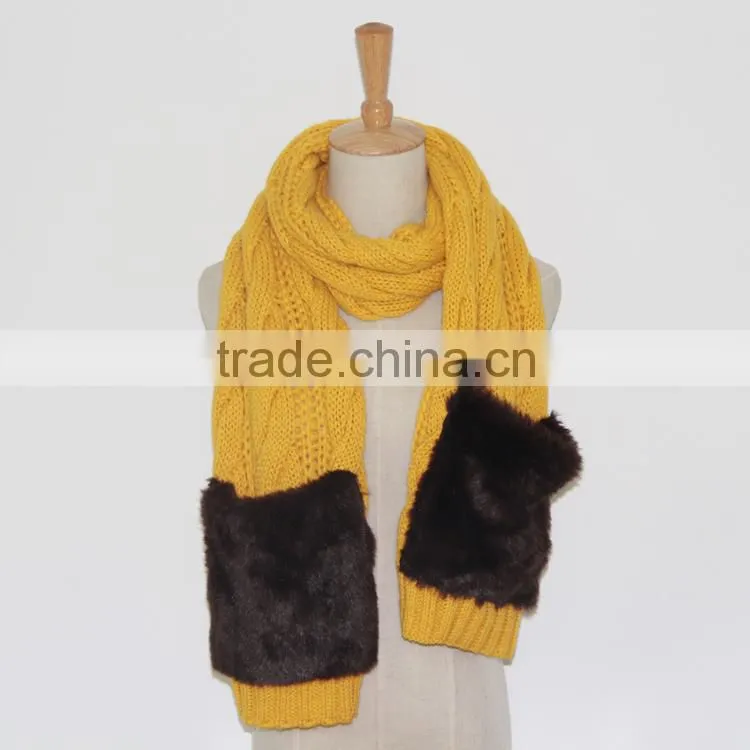 shena new fashion pashmina scarf for women with pocket
