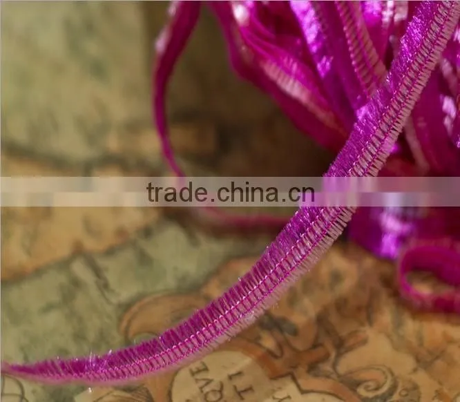 2016 Hot Sale 5NM/1polyester centipede fancy yarn for Weaving