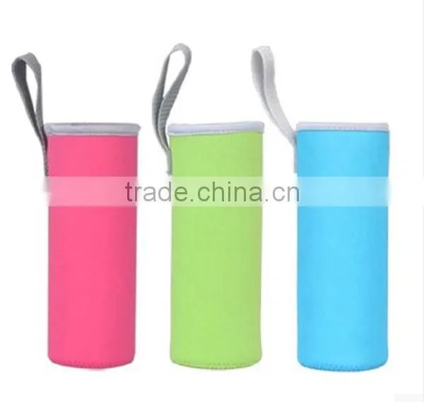 Simple design high quality glass cup set with neoprene material